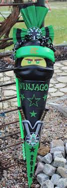 Schultute Zuckertute Mit Ninjago Maske Lloyd Ninjago Schultute Ninjago Maske Schultute