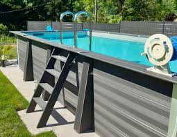 Prix direct usine et qualité irréprochable ! Piscine Hors Sol En Composite Prix Et Avis Eau Libre