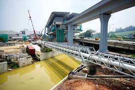 Üzerindeki istasyonlardan biri olarak hizmet vermektedir. Pictures Of Batu 11 Cheras Mrt Station During Construction Klia2 Info