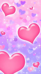 Floating Hearts Heart Wallpaper Valentines Wallpaper Love Animation Wallpaper