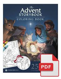 Get this free christmas coloring page and many more from primarygames. The Advent Storybook Coloring Book Pdf Download Chasing Hope Press
