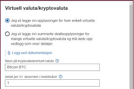 Det blir også lettere å fylle ut informasjon. Kryptovaluta Og Ny Skattemelding For 2019