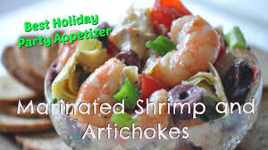 Best Easy Shrimp Appetizer Marinated Shrimp Recipe With Artichokes Youtube See more ideas about recipes, appetizers, appetizer snacks.