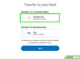 Transfer money to friends and family. 4 Ways To Transfer Money From Paypal To A Bank Account Wikihow