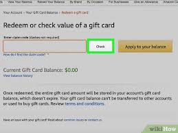 Amazon gift card online code. How To Check An Amazon Giftcard Balance 12 Steps With Pictures