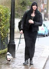 Daisy Lowe In Leather Jacket In London Gotceleb