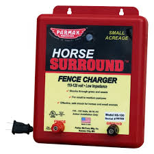 An electric fence is a barrier that uses electric shocks to deter animals and people from crossing a boundary. Parmak Precision Hs 100 Horse Surround Electric Fence Charger Recreationid Com