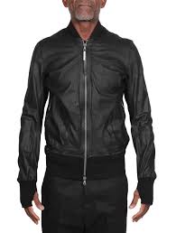 Résolument tendance, la veste bombers fait son grand retour ! Isaac Sellam Experience Homme Blouson Bomber Reflechissant Light Cuir Noir Serie