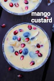 Mango Custard Recipe Mango Fruit Custard Mango Custard Dessert Recipe Kulfi Recipe Indian Dessert Recipes Custard Recipes