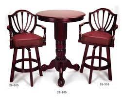 We have chairs and stools at the right height for our bar tables and lower ones to use at kitchen worktops and islands. Mahogany Pub Table Set Bar Table Set Gametables4less
