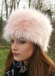 Pale Peachy Pink Luxury Faux Fur Hat-polar Fleece Lining-ladies Winter  Hat-fake Fur Hat-faux Fur Hat-fur Hat-fleece Hat-winter Hat-pink Fur