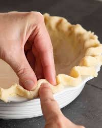 Place dough over filled pie crust. Lard Pie Crust Ultra Flaky And Flavorful Pinch And Swirl