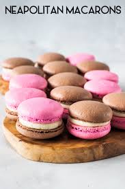 Neapolitan Macarons Recipe French Macaroon Recipes Macaron Flavors Desserts