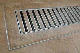 Chameleon Tile Vent Registers 2 X 14 By Flooringsupplyshop Com Floor Vents Stone Flooring Basement Renovations