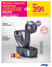 Cafetière au meilleur rapport qualité/prix ! Offre Expresso Multi Boissons Dolce Gusto Krups Chez Electro Depot