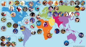 The following is a list of movies which are said to be the walt disney feature animation (wdfa) canon. 52 Disney Animated Movie Locations Mapped Around The World