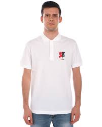 The historic british fashion house was founded by thomas burberry in 1856 on the principle that clothing should be designed to protect people from british weather. Burberry Polo Shirt Halford Homme Blanc 8025756 Tl L Faire Offre Ebay