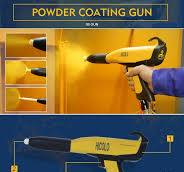Manual Electrostatic Powder Coating Spray Gun ...