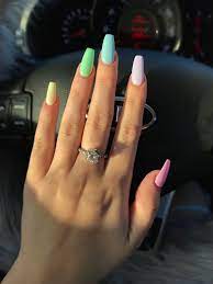 P A S T E L S Jaciraveling Ombre Acrylic Nails Nails Tumblr Best Acrylic Nails