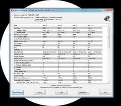 Passmark Rammon Identify Ram Type Speed Memory Timings