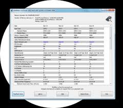 Passmark Rammon Identify Ram Type Speed Memory Timings