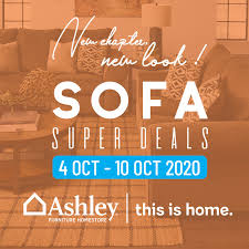 Buy products such as nourison whimsicle indoor only abstract blue ivory area rug at walmart and save. Sofa Super Deals 04 October 10 Ashley Furniture Homestore Brunei Facebook