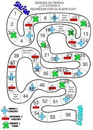 Juego De La Oca De Gedeon Juegos Didacticos De Matematicas Juegos De Aprendizaje Juegos De Matematicas
