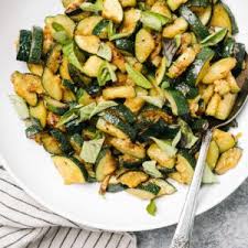 For a serving size of 1 cup, sliced ( 180 g). Simple Sauteed Zucchini Our Salty Kitchen