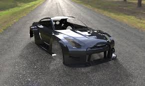 Nfsmw mod car base is converted from nfs heat and 3d redesign by me replace: Nissan Skyline Gt R R35 W Widebody 3d Cad Model Library Grabcad