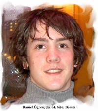 DANIEL ÖGREN, en underbar personlighet och en fantastisk gitarrist