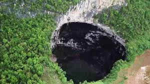 19 giant sinkholes in southern china