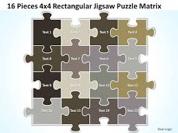 We did not find results for: 16 Pieces 4x4 Rectangular Jigsaw Puzzle Matrix Powerpoint Templates 0812 Presentation Graphics Presentation Powerpoint Example Slide Templates