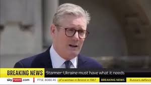 UA POV: UK PM Keir Starmer is asked point blank if British citizens should  be worried if Western long range missiles will put them at risk of nuclear  retaliation from Russia. He