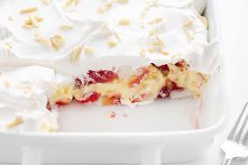 Cherry Vanilla Heaven Dessert In 2020 Angel Food Desserts I Am Baker