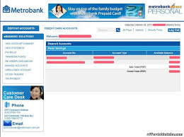 A better option would be to download indpay app on mobile phone. How To Inquire Account Balance In Metrobank Online Accounting Jobs Accounting Social Media Jobs