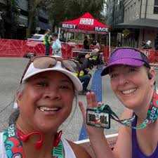 Congratulations to Sarah for running USA Women's Half Marathon in Phoenix,  AZ this morning! Her race started in Phoenix and finished in Scottsdale  with a time of 2:39:30. She has been putting