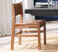 Segura Leather Dining Chair Armchair Pottery Barn In 2020 Leather Dining Chairs Dining Chairs Leather Dining Side Chairs