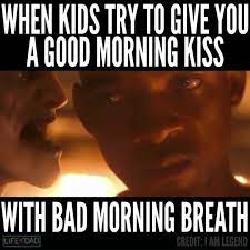 Life Of Dad When Kids Kiss You With Morning Breath Facebook