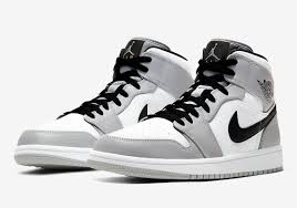 Air Jordan 1 Mid Light Smoke Grey 554724 092 Release Info Sneakernews Com In 2020 Jordan Shoes Girls Sneakers Men Fashion Nike Air Shoes