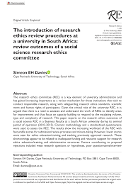 Request letter sample for approval. Pdf The Introduction Of Research Ethics Review Procedures At A University In South Africa Review Outcomes Of A Social Science Research Ethics Committee