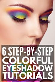 Well, this is what this blog post is all about. Bold And Beautiful 6 Step By Step Colorful Eyeshadow Looks