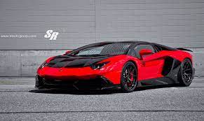 While competitors such as the ferrari sf90 embrace an electrified future. Sr Auto Lamborghini Aventador Lp720 In Red And Black Theme