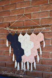 Bring some décor and fun to your kitchens with these lovely interiors decorating with the crochet items. 9 Fabulous Diy Crochet Wall Decor Ideas Marching North