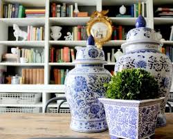 Pair chinese green glazed porcelain ginger jars on wood stands. 12 Blue And White Chinese Porcelain Ginger Jars That Are 50 Or Less Kate Decorates