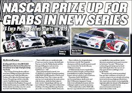Usually the team pays for your license. Nascar Prize Up For Grabs In New Series Pressreader
