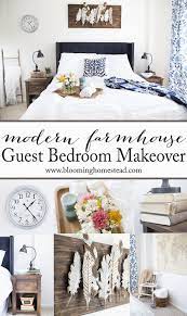 Modern Farmhouse Guest Bedroom Makeover Blooming Homestead Farmhouse Guest Bedroom Guest Bedroom Makeover Modern Farmhouse Guest Bedroom