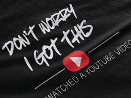 Don't Worry I Got This Youtube Funny T-shirt - Black