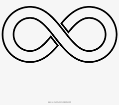 Harley quinn is waiting for the joker, who will free her from prison. Infinity Sign Coloring Pages Drawing Png Image Transparent Png Free Download On Seekpng
