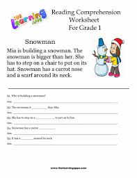 These reading worksheets will help kids practice their comprehension skills. 1st Grade Reading Comprehension Worksheets For Free