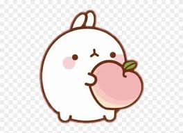 Molang Kawaii And Drawings Awesome Job Emoji Gif Molang Peach Png Transparent Png 487x530 5627002 Pngfind